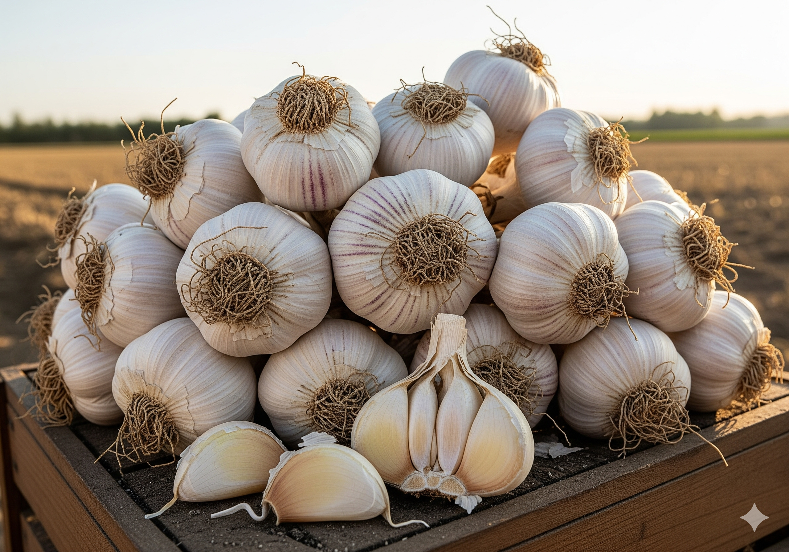 Tỏi sơn đông trung quốc - 中国山东大蒜 - Shandong Chinese garlic